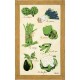 Légumes verts Tea-towel