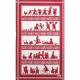 Silhouettes Tea-towel