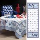 Picoti Tischläufer - Blau