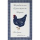 Picoti Hen Tea-Towel blue