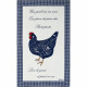 Tea-towel gift box Basse cour blue