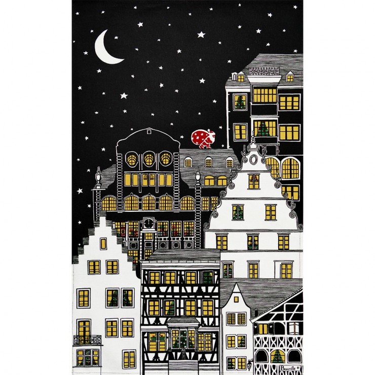 Douce Nuit Tea-Towel