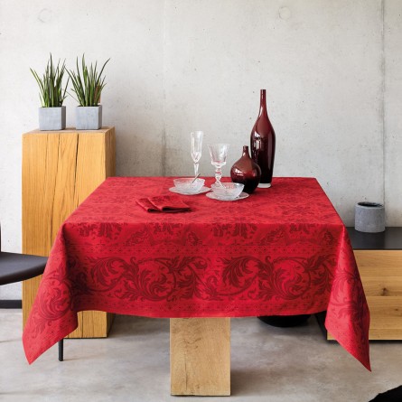 Topkapi Tablecloth - Burgundy