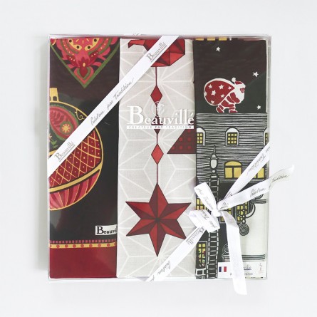 Tea-towel Gift Box Étoiles Filantes