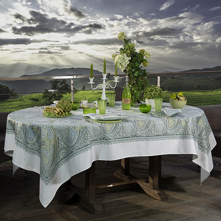 Nappe Ceylan - Tilleul