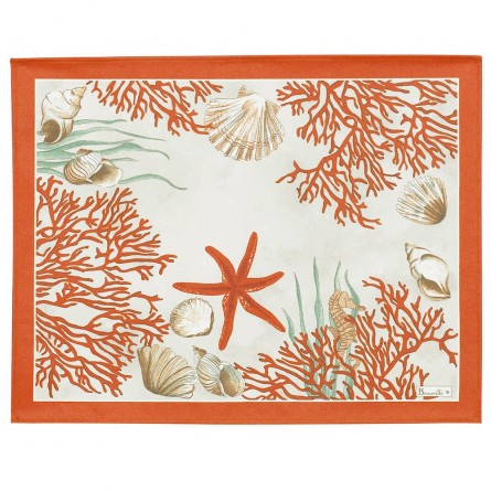 Corail Tischset - Rot