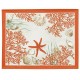 Corail Coated Placemat - Red