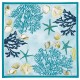 Corail Serviette - Blau