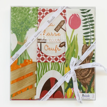 Coffret Cadeau Torchons Côté Jardin