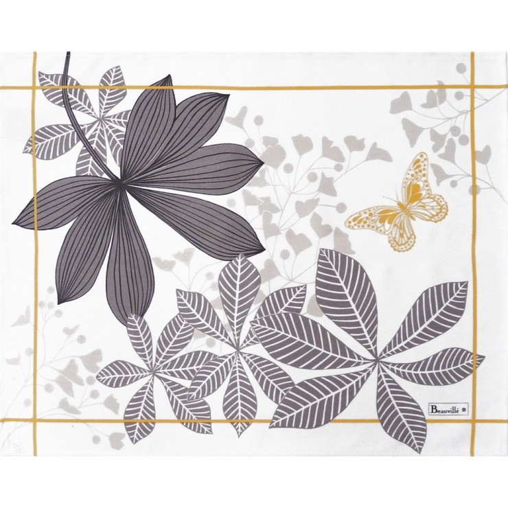 Set enduit Grandes Palmes - Graphite