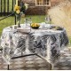 Nappe Grandes Palmes - Graphite