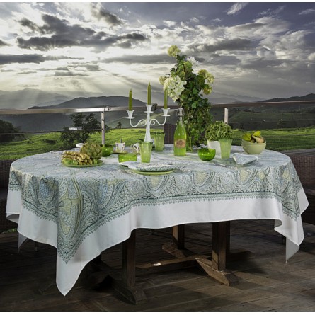 Nappe Ceylan enduite Tilleul