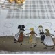 École Buissonnière coated Tablecloth