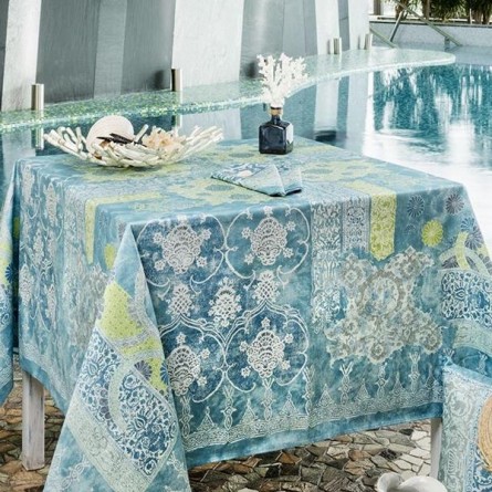 Rialto Tablecloth - Quartz