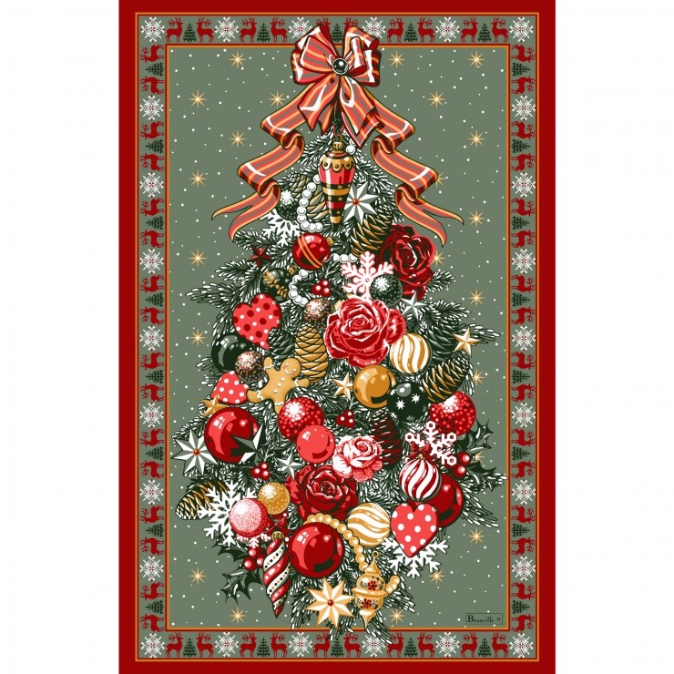 Joyeux Noël Tea-Towel