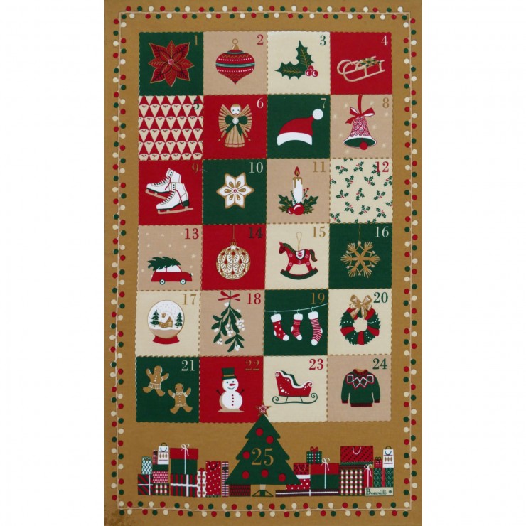 Calendrier de l'Avent Tea-Towel