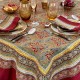 Feuilles de Vigne Tablecloth - Red