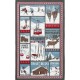 A la Montagne Tea-towel 