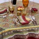 Feuilles de Vigne Tablecloth - Red