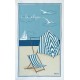 A la plage Tea-towel