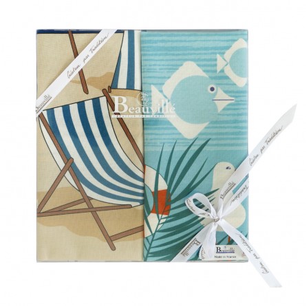 Bord de mer Tea-towel Gift Box