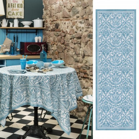 Chemin de table Saint-Tropez - Bleu