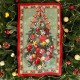 Joyeux Noël Geschirrtuch