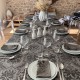 Topkapi Tablecloth - Anthracite