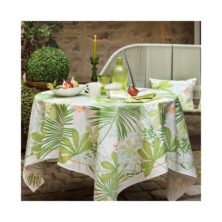 Nappe Grandes Palmes enduite
