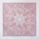 Ceylan coated Tablecloth Raspberry