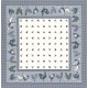 Nappe Picoti Enduite - Bleu