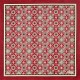 La Bohème Napkin - Garnet