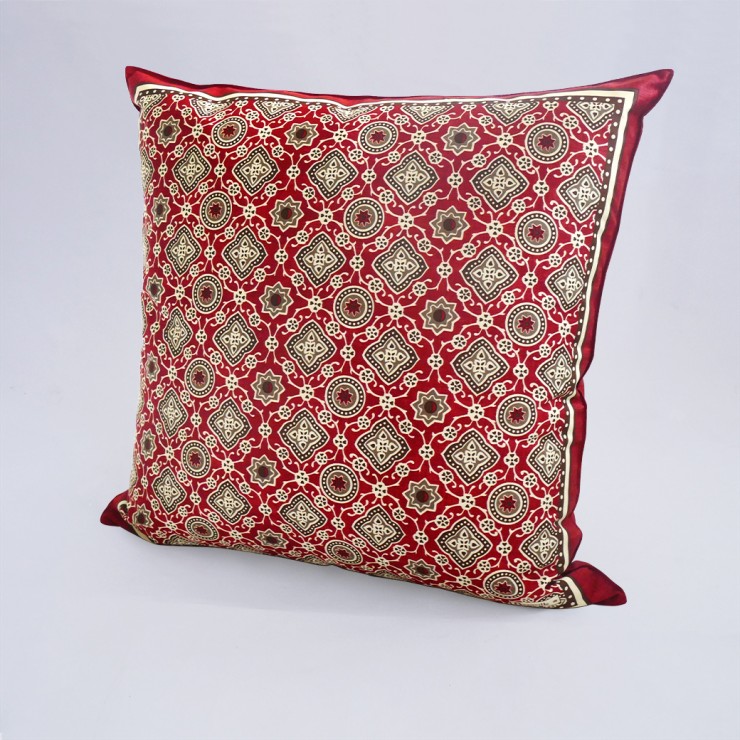 Coussin La Bohème - Grenat