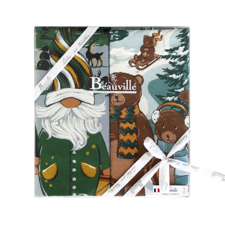 Coffret Cadeau Noël sous la neige