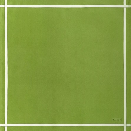 Zweifarbige Serviette - Grün/Anis
