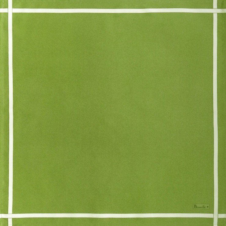 Two-coloured napkin - Green/Anis