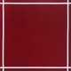 Two-coloured napkin - Red/White