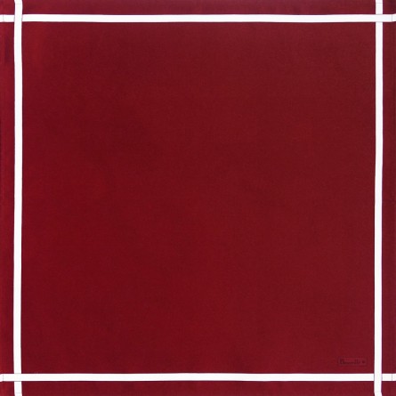 Serviette Bicolore - Rouge/Blanc