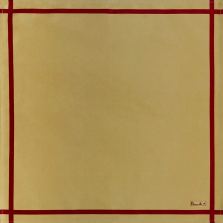 Two-coloured Napkin - Gold/Red