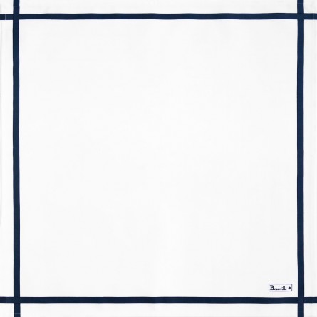 Two-coloured Napkin - White/Night