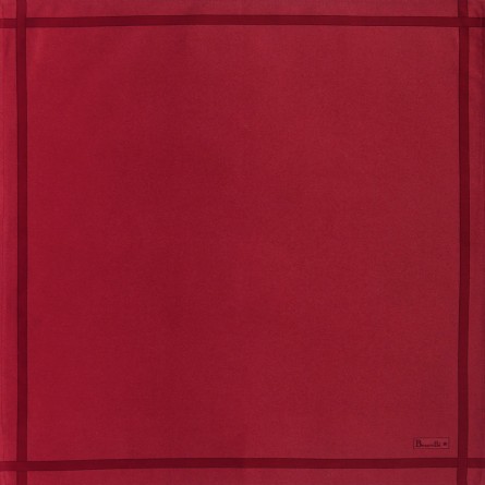 Serviette Bicolore - Rouge/Carmin