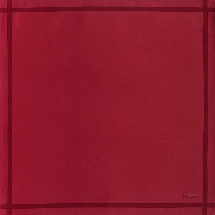 Two-coloured Napkin - Red/Carmine