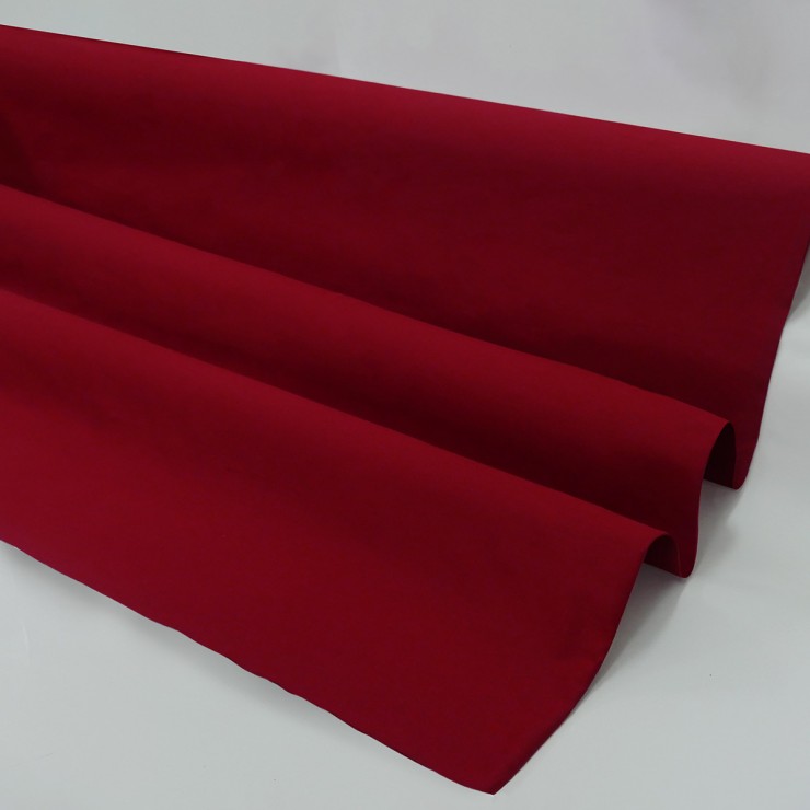 Uni Meterware red  - 170 cm wide