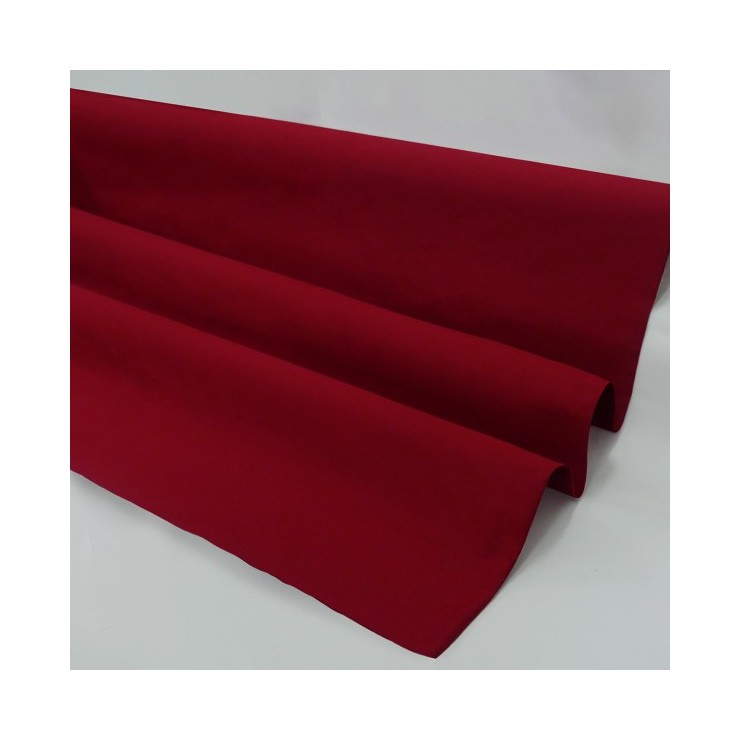 Uni Meterware red - 250 cm wide