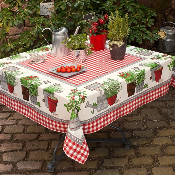 Nappe Potager enduite