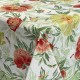 Les Pivoines Tablecloth - Lime Green