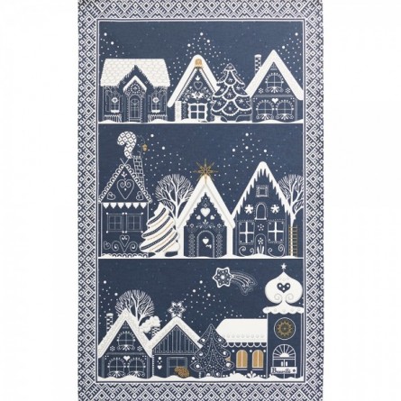 Nuit Féerique Red Tea-Towel