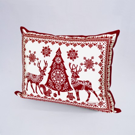 Housse de coussin Balade en hiver