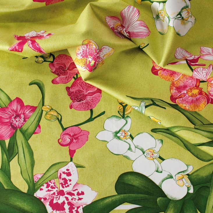 Nappe Orchidées Beauvillé pour la fête des Mères