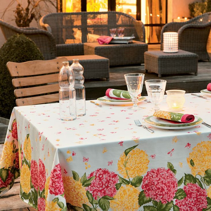nappe hortensias